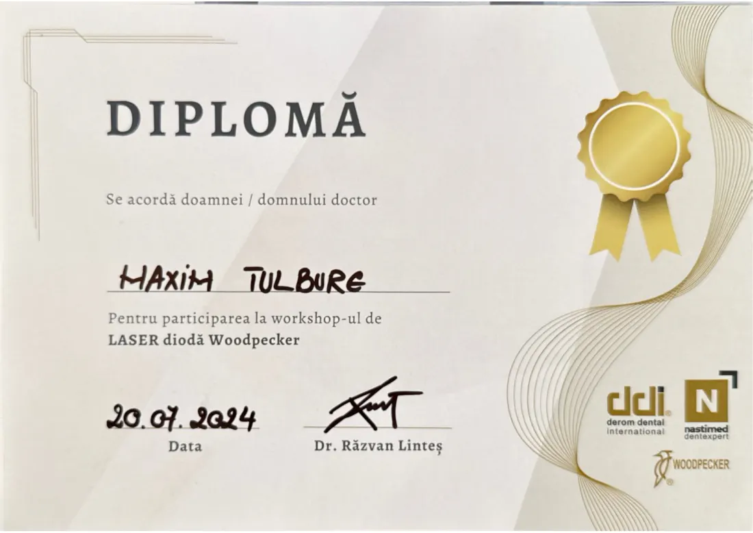 Workshop LASER diodă (Woodpecker)