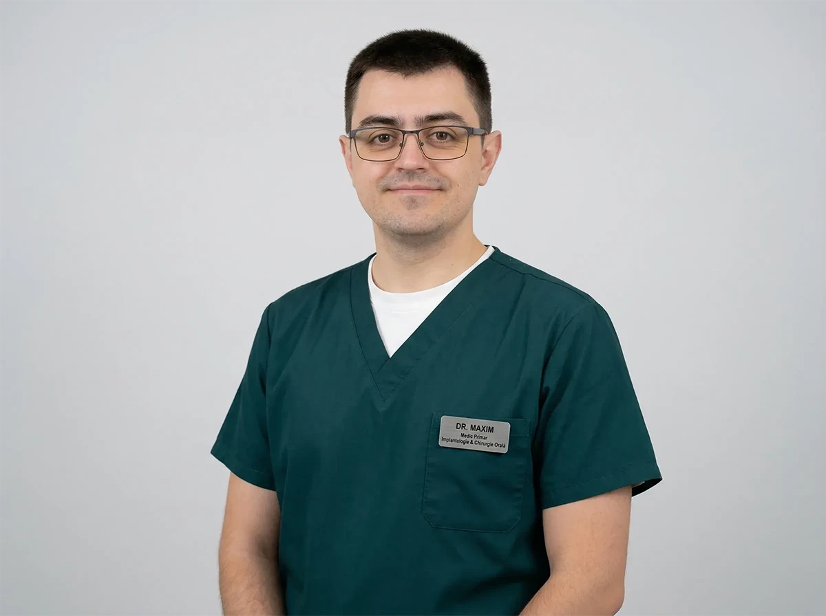 Dr. Maxim Tulbure — specialist implantologie Galați
